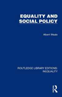 Equality and Social Policy (Routledge Library Editions: Inequality)