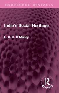 India's Social Heritage (Routledge Revivals)