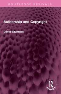 Authorship and Copyright (Routledge Revivals)