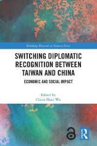 Switching Diplomatic Recognition between Taiwan and China : Economic and Social Impact (Routledge Research on Taiwan Series)