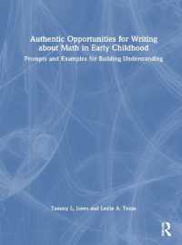 Authentic Opportunities for Writing about Math in Early Childhood : Prompts and Examples for Building Understanding
