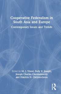 Cooperative Federalism in South Asia and Europe : Contemporary Issues and Trends