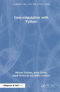 Geocomputation with Python (Chapman & Hall/crc the Python Series)