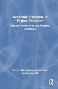 Academic Standards in Higher Education : Critical Perspectives and Practical Strategies