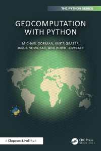 Geocomputation with Python (Chapman & Hall/crc the Python Series)