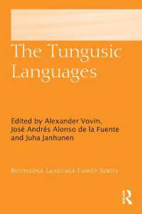 The Tungusic Languages (Routledge Language Family Series)