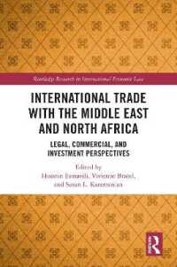 International Trade with the Middle East and North Africa : Legal, Commercial and Investment Perspectives (Routledge Research in International Economic Law)