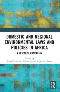 Domestic and Regional Environmental Laws and Policies in Africa : A Research Companion