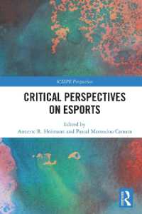 Critical Perspectives on Esports (Icsspe Perspectives)