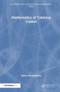 Mathematics of Tabletop Games (Ak Peters/crc Recreational Mathematics Series)