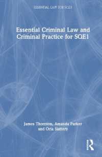 Essential Criminal Law and Criminal Practice for SQE1 (Essential Law for Sqe1)