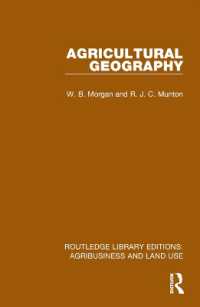 Agricultural Geography (Routledge Library Editions: Agribusiness and Land Use)