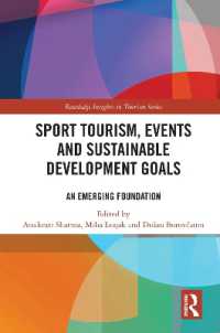 Sport Tourism, Events and Sustainable Development Goals : An Emerging Foundation (Routledge Insights in Tourism Series)