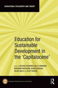 Education for Sustainable Development in the 'Capitalocene' (Educational Philosophy and Theory)