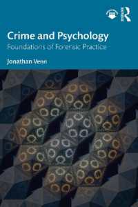 犯罪と心理学：司法実践の基盤<br>Crime and Psychology : Foundations of Forensic Practice