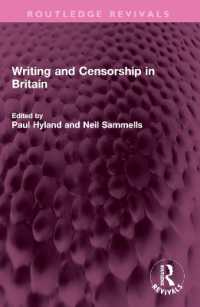 Writing and Censorship in Britain (Routledge Revivals)