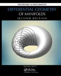 Differential Geometry of Manifolds (Textbooks in Mathematics) （2ND）
