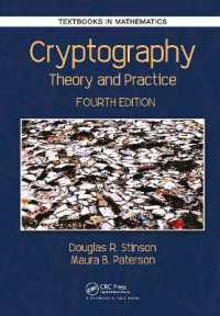 Cryptography : Theory and Practice (Textbooks in Mathematics) （4TH）