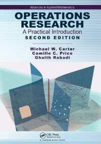 Operations Research : A Practical Introduction (Advances in Applied Mathematics) （2ND）