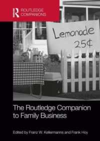 ラウトレッジ版　家族経営必携<br>The Routledge Companion to Family Business (Routledge Companions in Business, Management and Marketing)