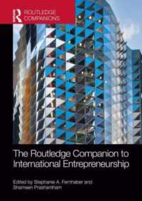 ラウトレッジ版　国際的起業家精神必携<br>The Routledge Companion to International Entrepreneurship (Routledge Companions in Business, Management and Marketing)