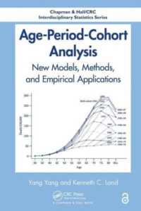 Age-Period-Cohort Analysis : New Models, Methods, and Empirical Applications (Chapman & Hall/crc Interdisciplinary Statistics)