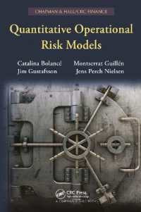 Quantitative Operational Risk Models (Chapman & Hall/crc Finance Series)