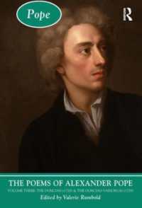The Poems of Alexander Pope: Volume Three : The Dunciad (1728) & the Dunciad Variorum (1729) (Longman Annotated English Poets)