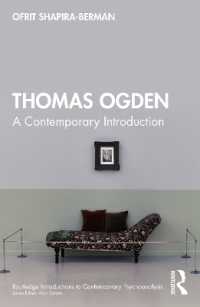 Thomas Ogden : A Contemporary Introduction (Routledge Introductions to Contemporary Psychoanalysis)