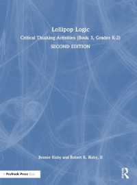 Lollipop Logic : Critical Thinking Activities (Book 3, Grades K-2) （2ND）