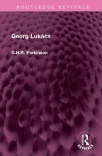 Georg Lukács (Routledge Revivals)