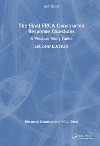 The Final FRCA Constructed Response Questions : A Practical Study Guide (Masterpass) （2ND）