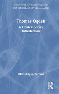 Thomas Ogden : A Contemporary Introduction (Routledge Introductions to Contemporary Psychoanalysis)