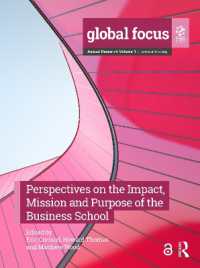 Perspectives on the Impact, Mission and Purpose of the Business School (Efmd Management Education)