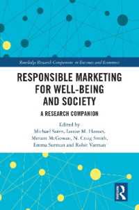 Responsible Marketing for Well-being and Society : A Research Companion (Routledge Research Companions in Business and Economics)