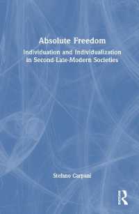 Absolute Freedom : Individuation and Individualization in Second-Late-Modern Societies