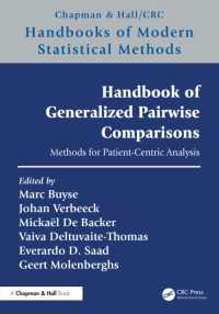 Handbook of Generalized Pairwise Comparisons : Methods for Patient-Centric Analysis (Chapman & Hall/crc Handbooks of Modern Statistical Methods)