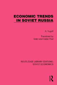 Economic Trends in Soviet Russia (Routledge Library Editions: Soviet Economics)