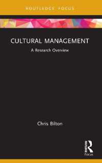 Cultural Management : A Research Overview (State of the Art in Business Research)
