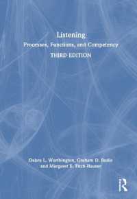 Listening : Processes, Functions, and Competency （3RD）