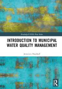 Introduction to Municipal Water Quality Management (Routledge/unisa Press Series)