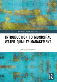 Introduction to Municipal Water Quality Management (Routledge/unisa Press Series)