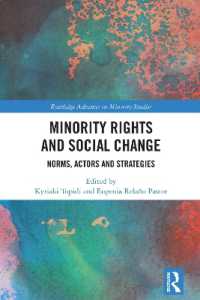 Minority Rights and Social Change : Norms, Actors and Strategies (Routledge Advances in Minority Studies)
