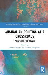 Australian Politics at a Crossroads : Prospects for Change (Routledge Advances in International Relations and Global Politics)