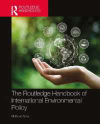 ラウトレッジ版　国際環境政策ハンドブック<br>The Routledge Handbook of International Environmental Policy