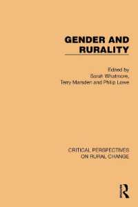 Gender and Rurality (Critical Perspectives on Rural Change)