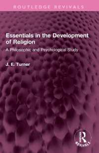 Essentials in the Development of Religion : A Philosophic and Psychological Study (Routledge Revivals)