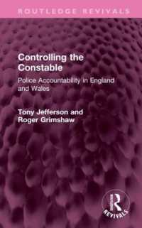 Controlling the Constable : Police Accountability in England and Wales (Routledge Revivals)