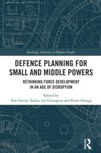 Defence Planning for Small and Middle Powers : Rethinking Force Development in an Age of Disruption (Routledge Advances in Defence Studies)