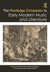 The Routledge Companion to Early Modern Music and Literature (Routledge Music Companions)